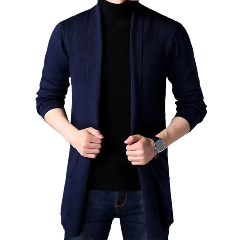 Cardigan Masculino Tricô Inverno