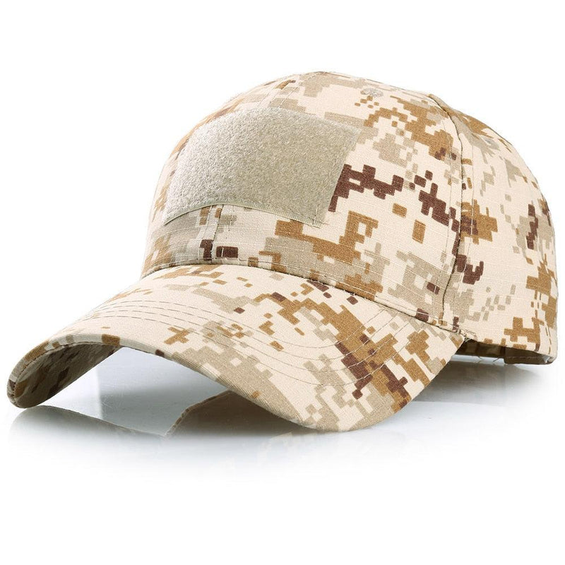 Boné Masculino Camuflado Multicamadas Ajustável - SkullHat