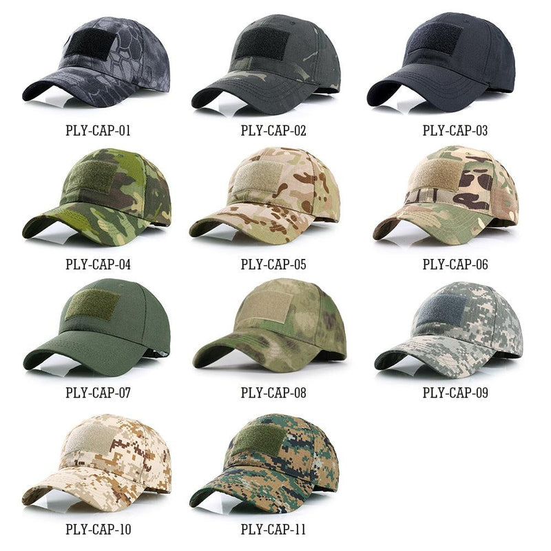 Boné Masculino Camuflado Multicamadas Ajustável - SkullHat