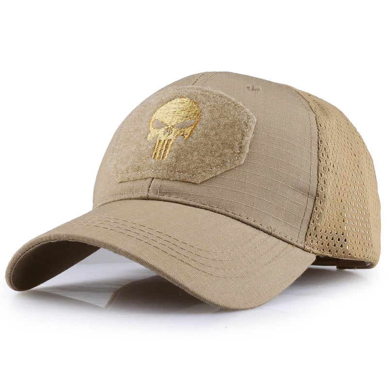 Boné Masculino Camuflado Multicamadas Ajustável - SkullHat