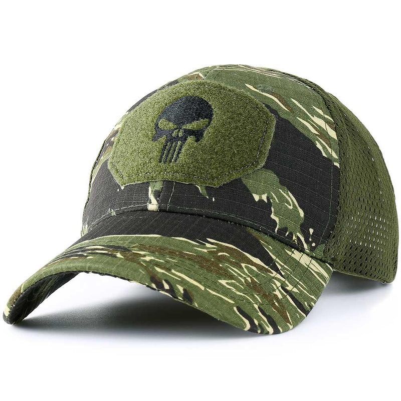 Boné Masculino Camuflado Multicamadas Ajustável - SkullHat