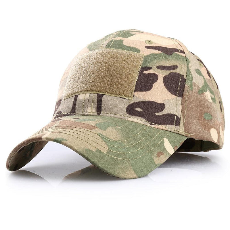 Boné Masculino Camuflado Multicamadas Ajustável - SkullHat