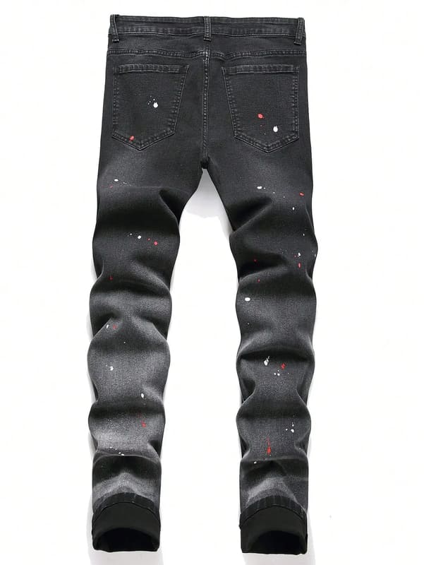 Calça Jeans Skinny Preto Masculino